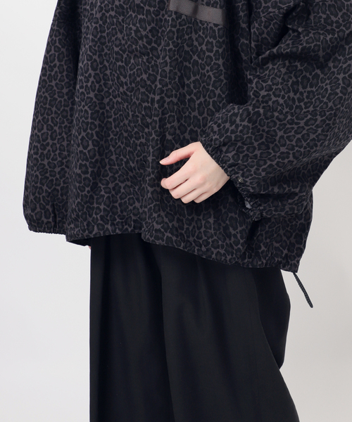 journal standard L'essage（ジャーナルスタンダードレサージュ）の「《追加2》ILL ONE EIGHTY/イル ワンエイティ 別注LEOPARDショートブルゾン（その他アウター・レディース・その他6/チャコールグレー・FREE）」の13枚目の写真