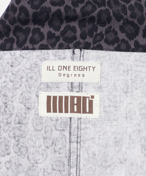 journal standard L'essage（ジャーナルスタンダードレサージュ）の「《追加2》ILL ONE EIGHTY/イル ワンエイティ 別注LEOPARDショートブルゾン（その他アウター・レディース・その他6/チャコールグレー・FREE）」の7枚目の写真