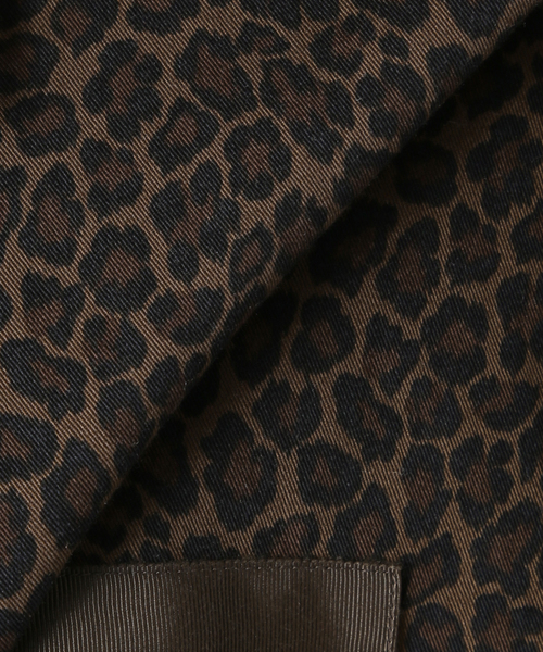 journal standard L'essage（ジャーナルスタンダードレサージュ）の「《追加2》ILL ONE EIGHTY/イル ワンエイティ 別注LEOPARDショートブルゾン（その他アウター・レディース・その他6/チャコールグレー・FREE）」の3枚目の写真