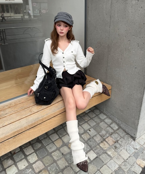 RAY CASSIN（レイカズン）の「プリーツキャスケット（キャスケット・レディース・ブラック/グレー・FREE）」の20枚目の写真