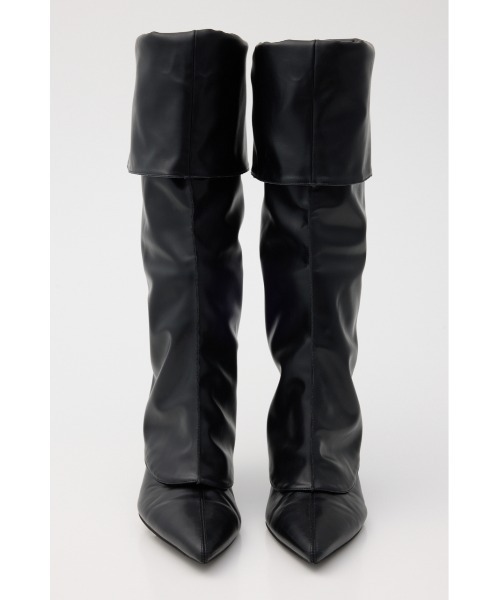 SLY(スライ)の「2P LONG BOOTS ツーピーロングブーツ 秋服 セット(ブーツ・レディース・ベージュ/ブラック・LARGE/MEDIUM/SMALL)」の11枚目の写真
