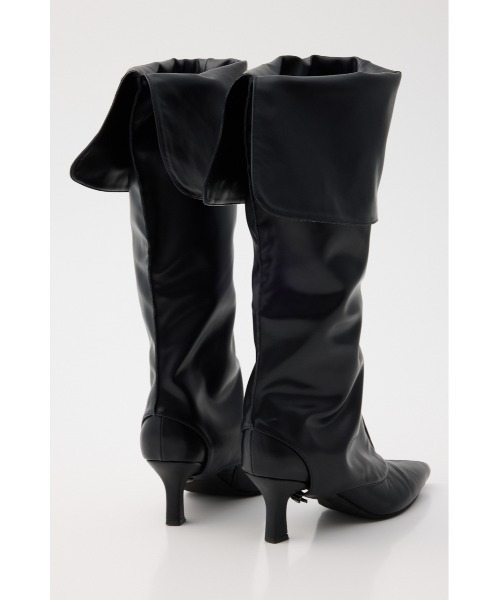 SLY(スライ)の「2P LONG BOOTS ツーピーロングブーツ 秋服 セット(ブーツ・レディース・ベージュ/ブラック・LARGE/MEDIUM/SMALL)」の12枚目の写真