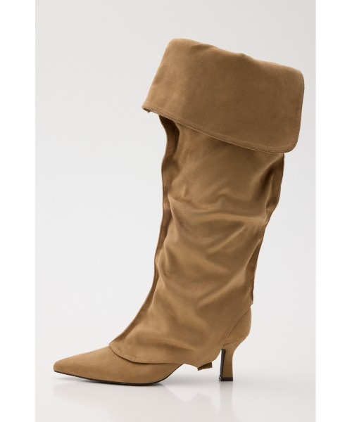 SLY(スライ)の「2P LONG BOOTS ツーピーロングブーツ 秋服 セット(ブーツ・レディース・ベージュ/ブラック・LARGE/MEDIUM/SMALL)」の21枚目の写真
