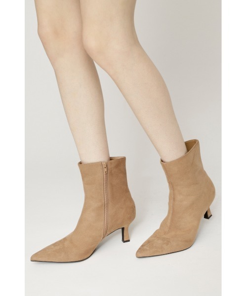 SLY(スライ)の「2P LONG BOOTS ツーピーロングブーツ 秋服 セット(ブーツ・レディース・ベージュ/ブラック・LARGE/MEDIUM/SMALL)」の8枚目の写真