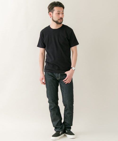 URBAN RESEARCH(アーバンリサーチ)の「Hanes Japan Fit 2P T-SHIRTS(Tシャツ/カットソー・メンズ・ホワイト×ブラック・MEDIUM/SMALL/LARGE)」の13枚目の写真