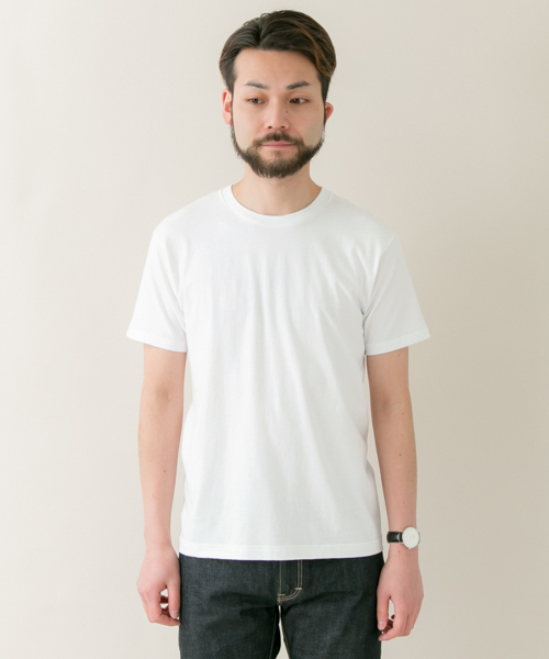 URBAN RESEARCH(アーバンリサーチ)の「Hanes Japan Fit 2P T-SHIRTS(Tシャツ/カットソー・メンズ・ホワイト×ブラック・MEDIUM/SMALL/LARGE)」の14枚目の写真