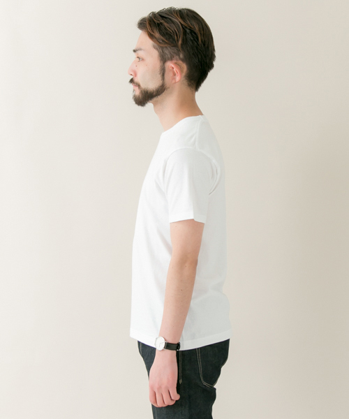 URBAN RESEARCH(アーバンリサーチ)の「Hanes Japan Fit 2P T-SHIRTS(Tシャツ/カットソー・メンズ・ホワイト×ブラック・MEDIUM/SMALL/LARGE)」の15枚目の写真