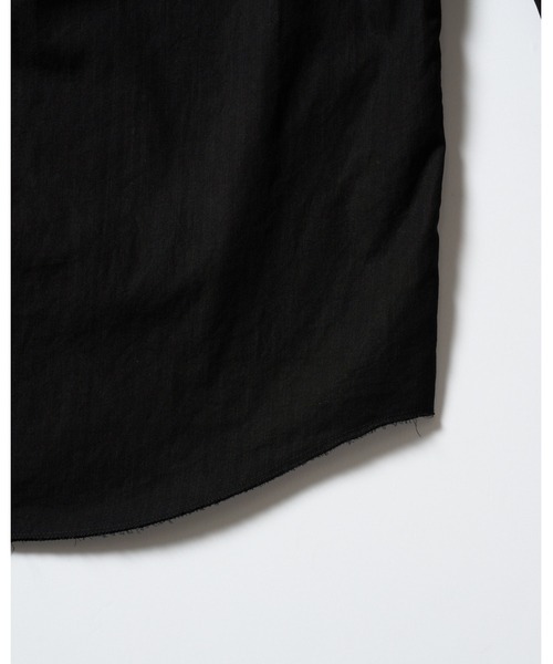 wjk(ダヴルジェイケイ)の「premium cotton broad regular shirt(シャツ/ブラウス・メンズ・ブラック/ホワイト/グレー・MEDIUM/SMALL/X-LARGE/LARGE)」の5枚目の写真