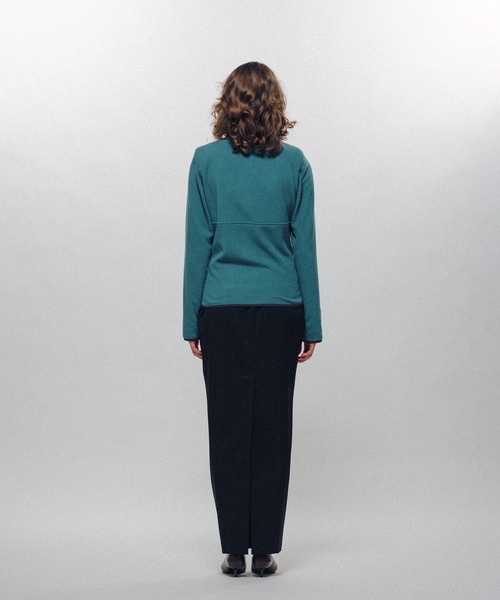 KEISUKEYOSHIDA（ケイスケヨシダ）の「Strict Fleece Shirt（その他トップス・レディース・ベージュ/ネイビー/エメラルドブルー・S/M）」の20枚目の写真