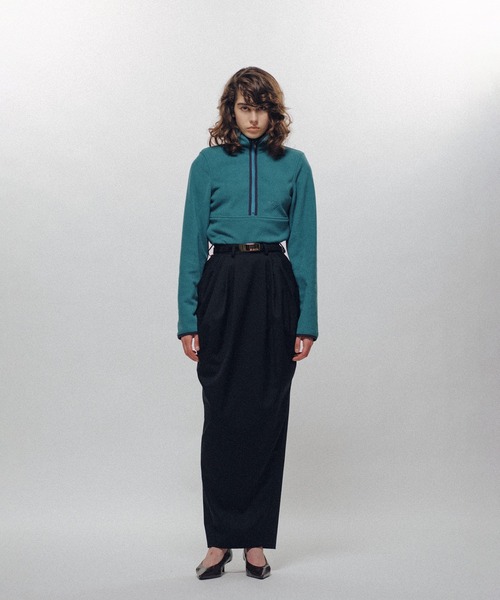 KEISUKEYOSHIDA（ケイスケヨシダ）の「Strict Fleece Shirt（その他トップス・レディース・ベージュ/ネイビー/エメラルドブルー・S/M）」の21枚目の写真