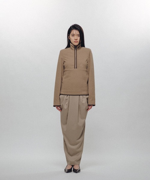 KEISUKEYOSHIDA（ケイスケヨシダ）の「Strict Fleece Shirt（その他トップス・レディース・ベージュ/ネイビー/エメラルドブルー・S/M）」の16枚目の写真