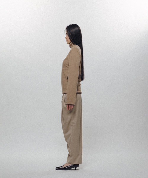 KEISUKEYOSHIDA（ケイスケヨシダ）の「Strict Fleece Shirt（その他トップス・レディース・ベージュ/ネイビー/エメラルドブルー・S/M）」の17枚目の写真