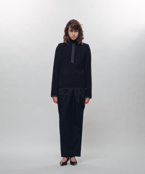 KEISUKEYOSHIDA（ケイスケヨシダ）の「Strict Fleece Shirt（その他トップス・レディース・ベージュ/ネイビー/エメラルドブルー・S/M）」の12枚目の写真