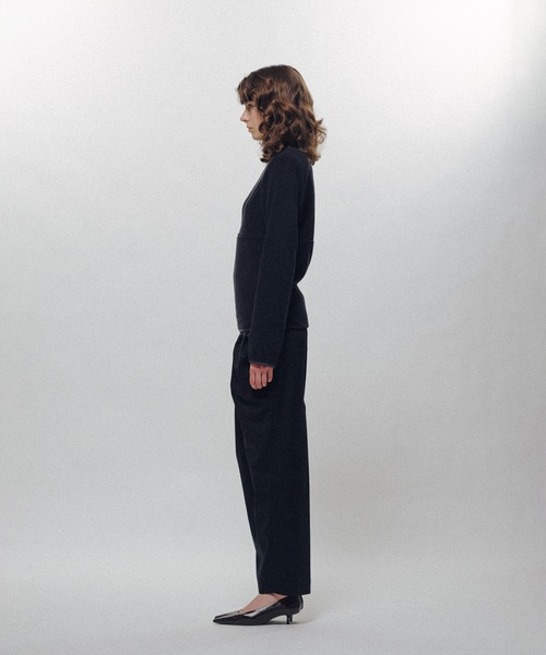 KEISUKEYOSHIDA（ケイスケヨシダ）の「Strict Fleece Shirt（その他トップス・レディース・ベージュ/ネイビー/エメラルドブルー・S/M）」の13枚目の写真