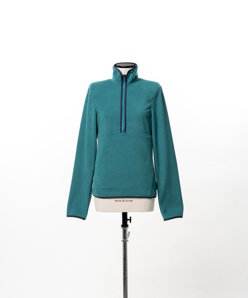 KEISUKEYOSHIDA（ケイスケヨシダ）の「Strict Fleece Shirt（その他トップス・レディース・ベージュ/ネイビー/エメラルドブルー・S/M）」の7枚目の写真