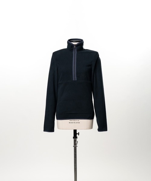 KEISUKEYOSHIDA（ケイスケヨシダ）の「Strict Fleece Shirt（その他トップス・レディース・ベージュ/ネイビー/エメラルドブルー・S/M）」の11枚目の写真