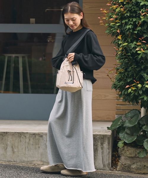 GERRY(ジェリー)の「<撥水>GERRY / ジェリー 別注 巾着 2wayショルダーバッグ【THE CRAFT CREW PRODUCTS】(ショルダーバッグ・レディース・アイボリー/ブラック/ダークグレー・FREE)」の20枚目の写真
