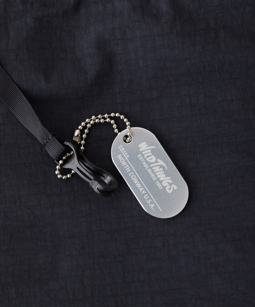 WILD THINGS（ワイルドシングス）の「米軍ラジオバッグモチーフ【WILD THINGS】STORAGE SHOULDER M リップストップナイロン ショルダーバッグ（ショルダーバッグ・レディース・ブラック/ベージュ/カーキ・ONE SIZE）」の16枚目の写真