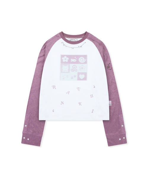 RuNaKi'Hu'(ルナキフ)の「WXT091 セイラン ラグランロングスリーブ (WHITE)(Tシャツ/カットソー・レディース・その他・1/2)」の4枚目の写真