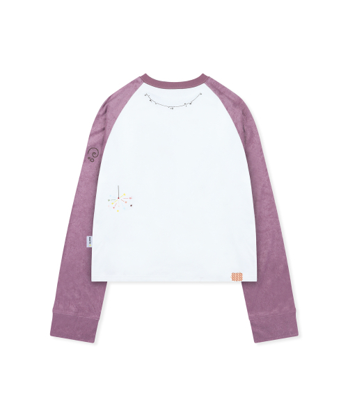 RuNaKi'Hu'(ルナキフ)の「WXT091 セイラン ラグランロングスリーブ (WHITE)(Tシャツ/カットソー・レディース・その他・1/2)」の5枚目の写真