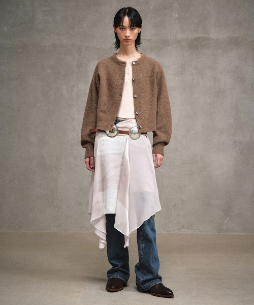 LMOOD WOMEN(エルムード ウーマン)の「(W) ジャンヌフレアデニムフレンチブルー(デニムパンツ・レディース・その他・36)」の3枚目の写真