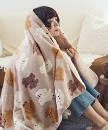 Fashion Letter（ファッションレター）の「スワンネル アニマル マルチブランケット 100×140cm（ブランケット）」