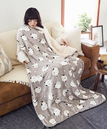 Fashion Letter（ファッションレター）の「スワンネル アニマル マルチブランケット 100×140cm（ブランケット）」