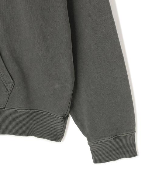WHITELAND(ホワイトランド)の「【WEB&DEPOT限定】WHITELAND/ホワイトランド/LOGO PIGMENT SWEAT HOODIE(パーカー・メンズ・ベージュ/ブラック・L/M/S)」の6枚目の写真