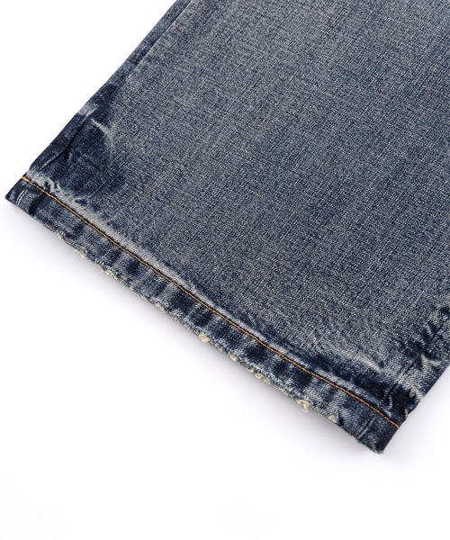 SUPPLIER(サプライヤー)の「SUPPLIER-Multiple Cross Leather Patch Baggy Denim(デニムパンツ・メンズ・ブルー/ブラック・FREE)」の18枚目の写真