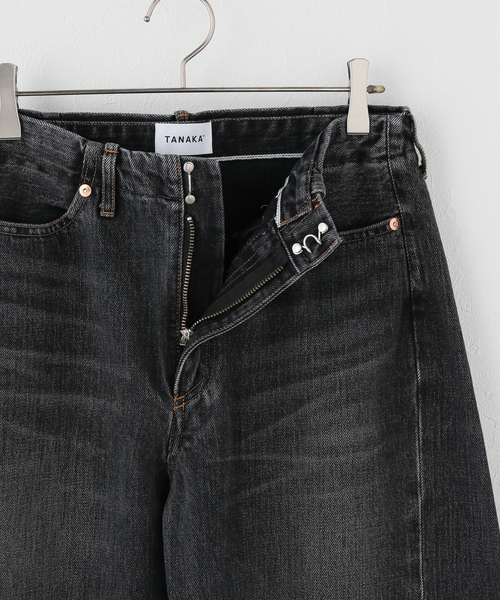 TANAKA(タナカ)の「【TANAKA / タナカ】BOY JEAN TROUSERS(デニムパンツ・レディース・ブラック・27/26)」の5枚目の写真