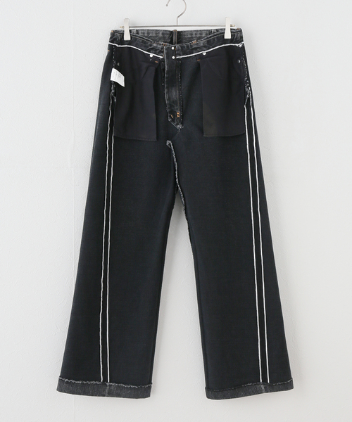 TANAKA(タナカ)の「【TANAKA / タナカ】BOY JEAN TROUSERS(デニムパンツ・レディース・ブラック・27/26)」の6枚目の写真
