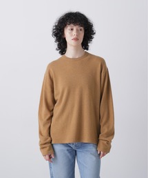 YLEVE / CASHMERE KNIT T-SHIRT