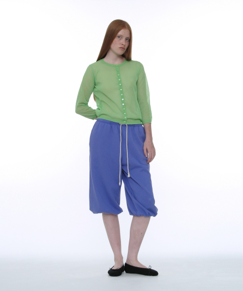 PARTIMENTO WOMEN(パルティメントウィメン)の「PWC ワイドレッグミディスウェットパンツ_8カラー(その他パンツ・レディース・ダークベージュ/ヘザーグレー/ピンク/パープル系その他・SMALL/MEDIUM/LARGE)」の6枚目の写真