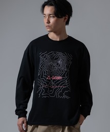 【GERRY】別注プリント 長袖Tシャツ