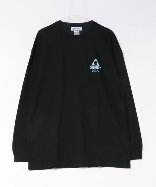 GERRY(ジェリー)の「【GERRY】別注プリント 長袖Tシャツ(Tシャツ/カットソー・メンズ・ブラック系1/ホワイト系1/ホワイト系3/ホワイト系2/カーキ系2/カーキ系1/ブラック系3/ブラック系2・SMALL/MEDIUM/X-LARGE/LARGE)」の10枚目の写真