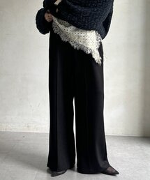 【WEB限定】エアリーポンチセンタープレスパンツ