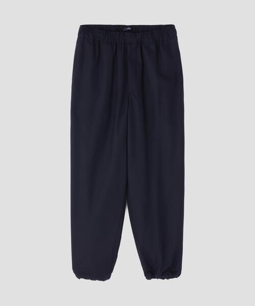 YLEVE（イレーヴ）の「YLEVE / SUPER120's WOOL FLANNEL EASY TROUSERS（その他パンツ・レディース・ネイビー/グレー・1/2）」の2枚目の写真