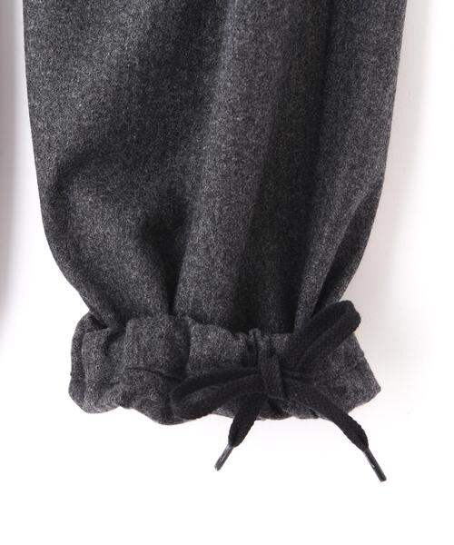 YLEVE（イレーヴ）の「YLEVE / SUPER120's WOOL FLANNEL EASY TROUSERS（その他パンツ・レディース・ネイビー/グレー・1/2）」の16枚目の写真