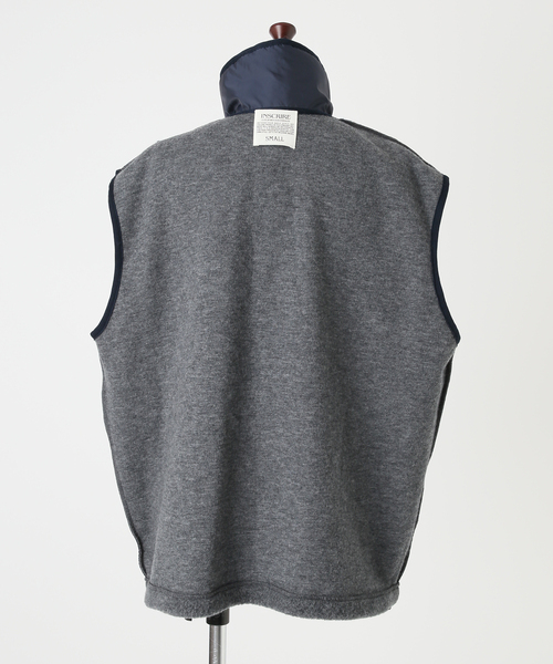 INSCRIRE(アンスクリア)の「INSCRIRE アンスクリア Fleese Vest(ブルゾン・レディース・グレー・SMALL)」の21枚目の写真