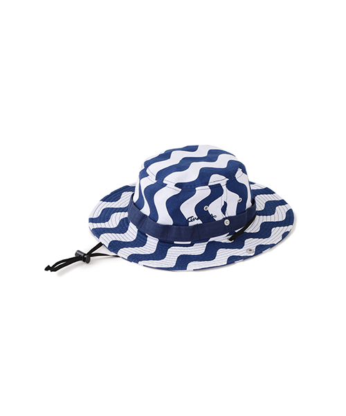 BEAMS BOY(ビームスボーイ)の「FUNAGOYA / PRINT HAT 16SS(ハット・レディース・ブラック/ブルー・ONE SIZE)」の12枚目の写真