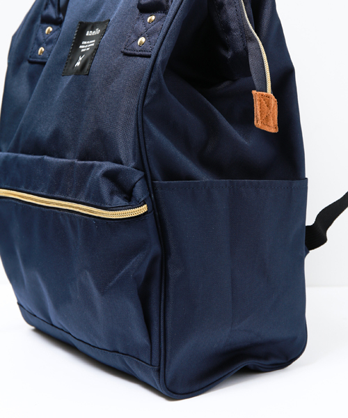 anello(アネロ)の「【anello】アネロ スクエアリュック(バックパック/リュック・レディース・ブラック/ネイビー/キャメル/マルチ・FREE)」の12枚目の写真