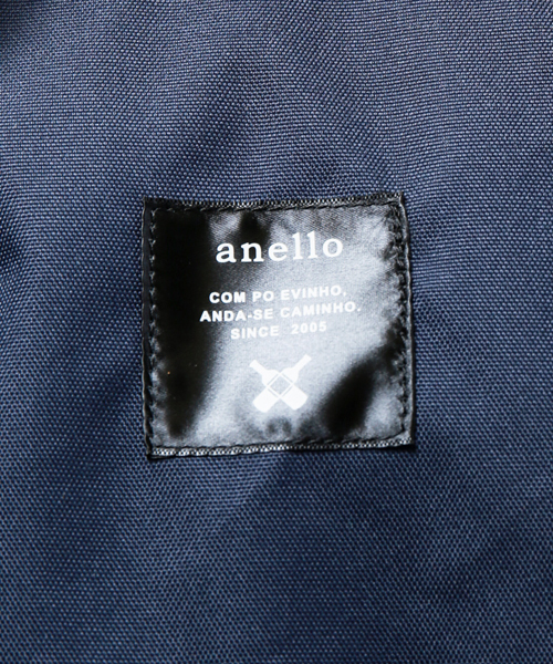 anello(アネロ)の「【anello】アネロ スクエアリュック(バックパック/リュック・レディース・ブラック/ネイビー/キャメル/マルチ・FREE)」の11枚目の写真