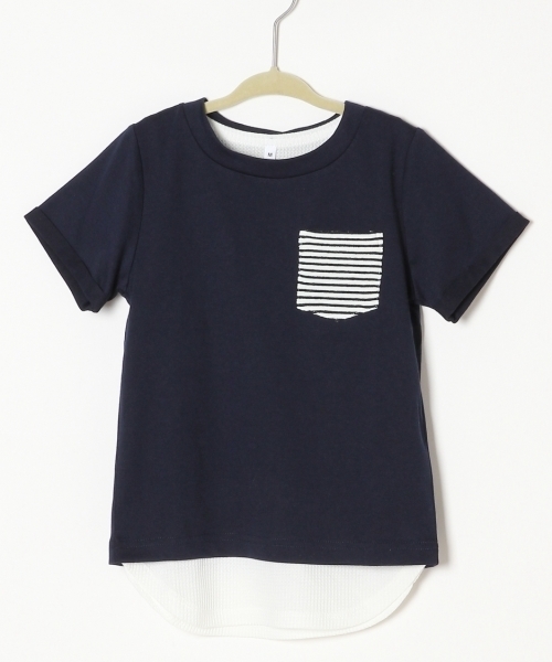 GLOBAL WORK（グローバルワーク）の「キッズ【吸水速乾】ワッフルロングタンク/724383（Tシャツ/カットソー・キッズ・ホワイト/グレー・SMALL/LARGE/MEDIUM/X-LARGE）」の4枚目の写真