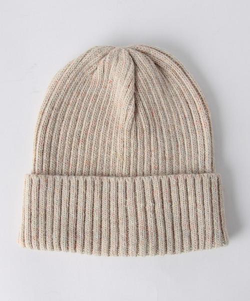 coen（コーエン）の「カラーリブワッチ（ニットキャップ/ビーニー・レディース・オフホワイト/ワインレッド/マスタード/ターコイズブルー・FREE）」の8枚目の写真