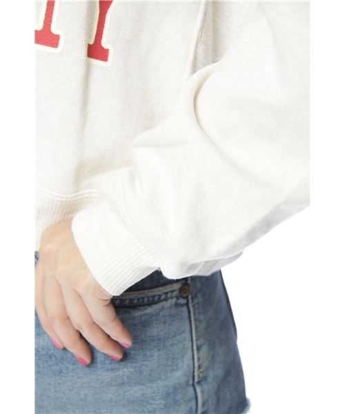 Chico（チコ）の「ｶﾚｯｼﾞﾘﾊﾞｰｽスウェット（スウェット・レディース・オートミール/グリーン/ワインレッド/ネイビー・FREE）」の6枚目の写真