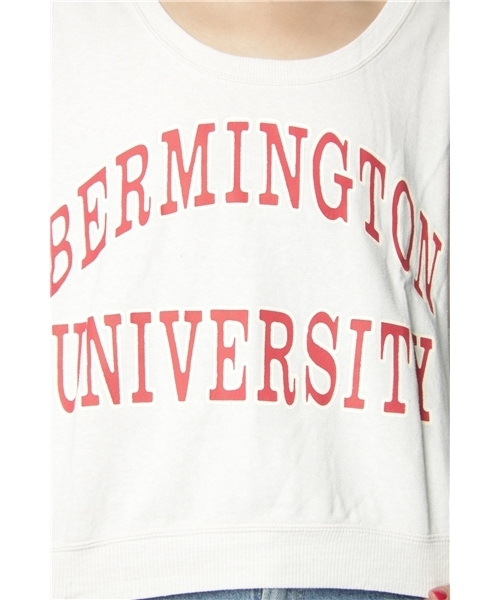 Chico（チコ）の「ｶﾚｯｼﾞﾘﾊﾞｰｽスウェット（スウェット・レディース・オートミール/グリーン/ワインレッド/ネイビー・FREE）」の7枚目の写真