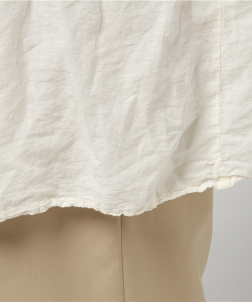 HYSTERIC GLAMOUR（ヒステリックグラマー）の「長袖ノーカラーSHOP（ワンピース・レディース・ホワイト/カーキ/ブラック・FREE）」の17枚目の写真