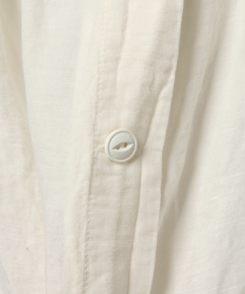 HYSTERIC GLAMOUR（ヒステリックグラマー）の「長袖ノーカラーSHOP（ワンピース・レディース・ホワイト/カーキ/ブラック・FREE）」の18枚目の写真