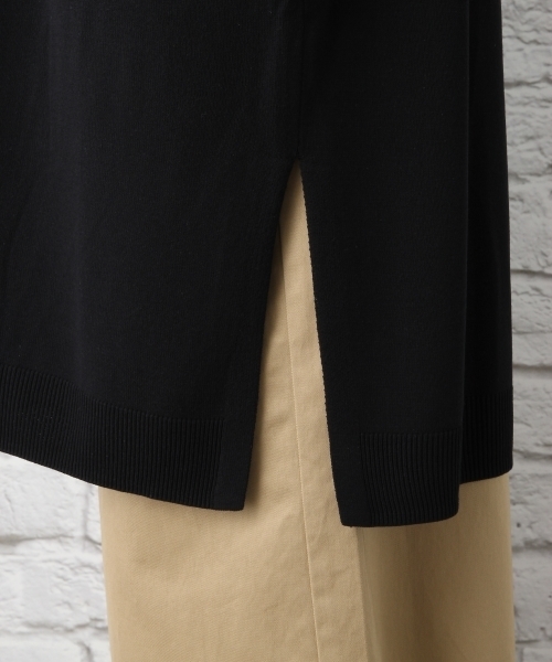 LEPSIM(レプシィム)の「14Gソデフレアロングカーディガン 759263(カーディガン/ボレロ・レディース・トップグレー/ブラック/グレイッシュベージュ/ダークネイビー・FREE)」の8枚目の写真