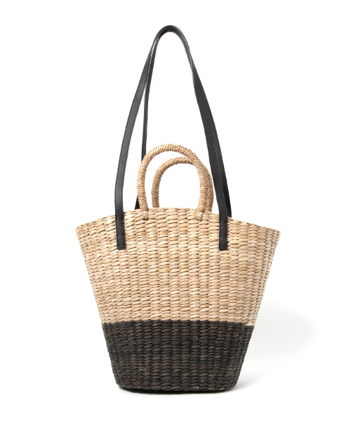STUDIOUS（ステュディオス）の「【Beau're】ビックカゴトート（かごバッグ・レディース・ブラック/アイボリー・FREE）」の10枚目の写真